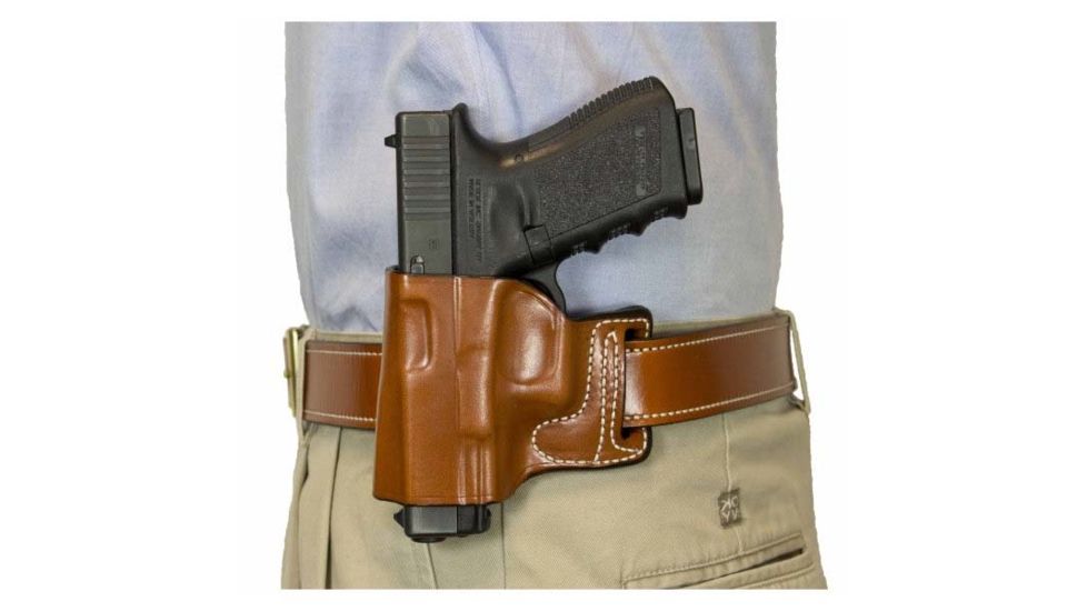 DeSantis The L-Gat Slide (Left) for S/A XD 9/40 4in, XD/40 Sub Compact 3in, XD9/40 Tactical 5in, XD45 4in, XDM 40 Cal 3.8, XDM 4 1/2in, and XDM 4.5in, Tan 118TB88Z0