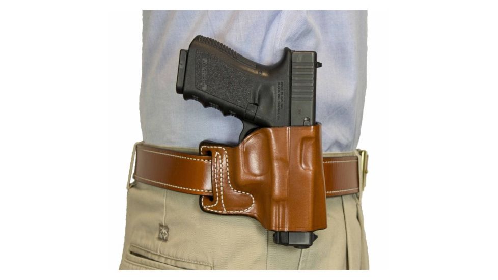 DeSantis The L-Gat Slide (Right) for S/A XD 9/40 4in, XD/40 Sub Compact 3in, XD9/40 Tactical 5in, XD45 4in, XDM 40 Cal 3.8, XDM 4 1/2in, and XDM 4.5in, Tan 118TA88Z0