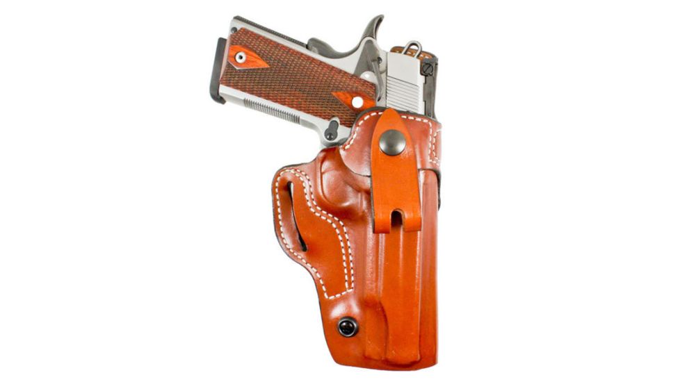 DeSantis The Osprey OWB/IWB Holster, S/A XDS 3.3in, Plain, Left, Tan, 159TBY1Z0