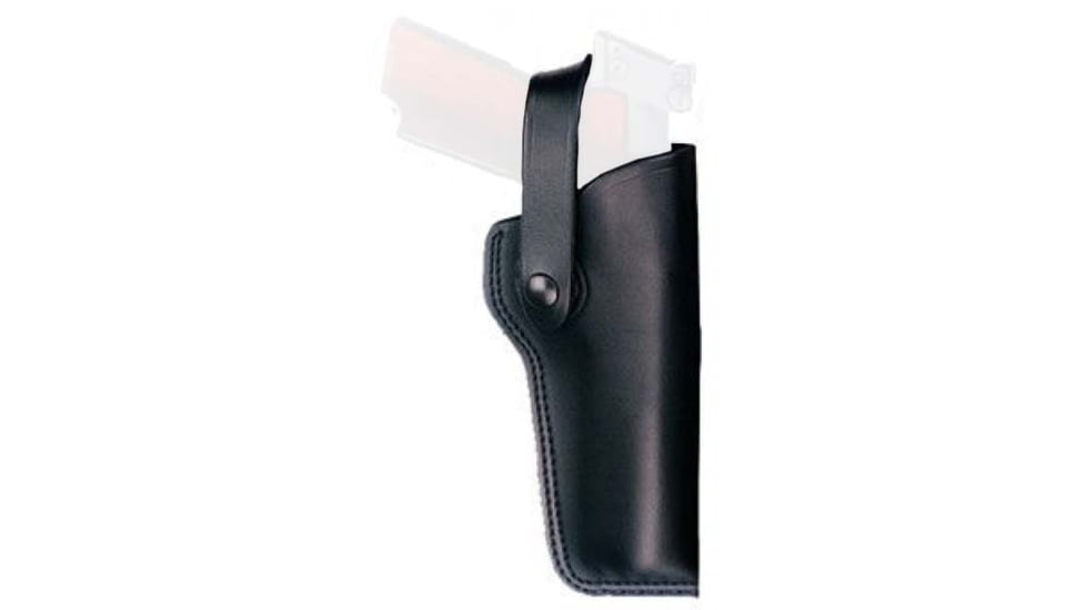DeSantis The Woodsman Leather OWB Holsters, Colt Cadet, S&amp;W 22, 41, Browning Buckmark, SIG Trailside, Hamerly 4in-5 1/2in, Ruger 22, MARK IV 22/45, Right Hand, Plain, Black, 097BALAZ0