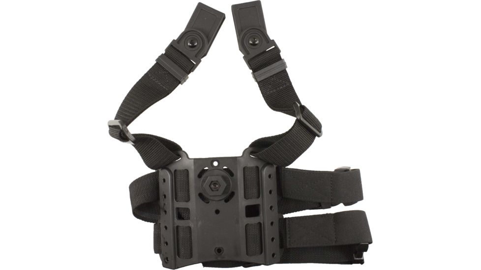 DeSantis Thigh Rig with Pivot Hangers, Black Y85ZZZZZ0