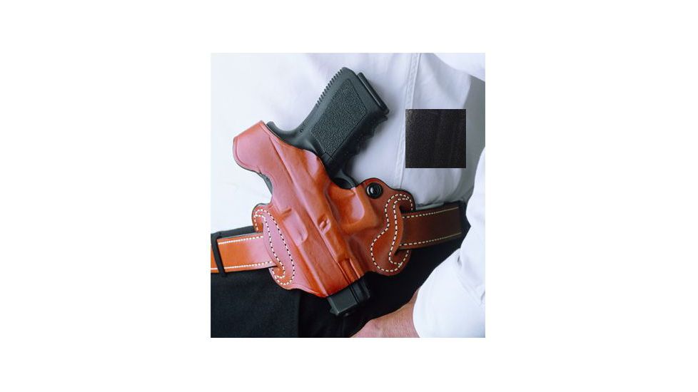 DeSantis Thumb Break Mini Slide Leather Belt Holsters, Beretta PX4 Storm/Beretta Px4 Storm Sub-Compact, Left, Plain, Black, 085BBM8Z0