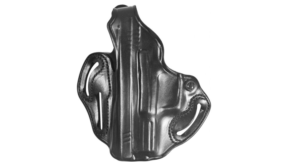 DeSantis Thumb Break Scabbard Belt Holsters, Springfield XD9, XD40, V-10 4in, XDM 3.8in, XD 9/40 MOD 2 4in, Left Hand, Plain, Black, 001BB88Z0