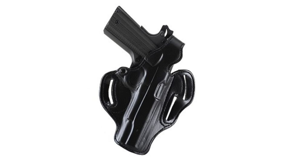 DeSantis Thumb Break Scabbard Belt Holsters, Ruger Security-9, Right Hand, Plain, Black, 001BA1IZ0