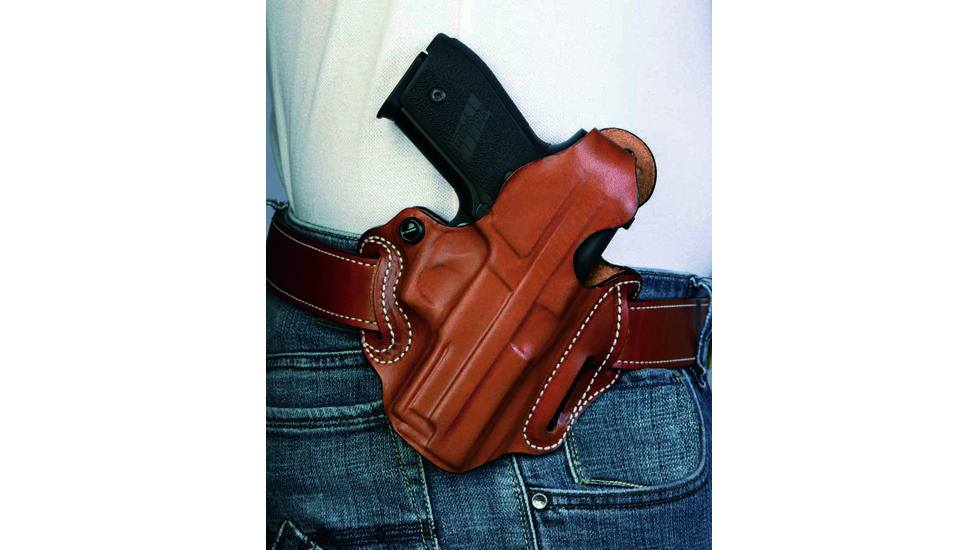 DeSantis Thumb Break Scabbard Belt Holster for Sig Sauer P250 Compact, Black, Right Hand 001BA7HZ0