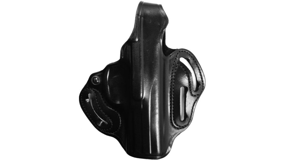 DeSantis Thumb Break Scabbard Belt Holsters, Springfield XDM 40CAL 4.5in, Left Hand, Plain, Black, 001BBT5Z0