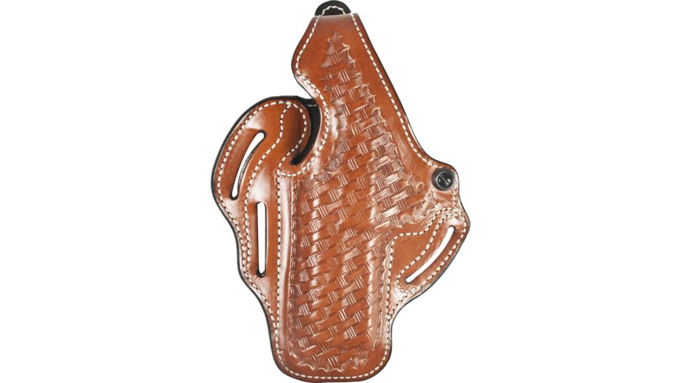 DeSantis Thumb Break Scabbard Belt Holster, Beretta 92A1/Taurus PT92AF, Left Hand, Basketweave, Tan, 001THV6Z0