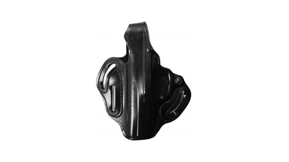 DeSantis Thumb Break Scabbard Holster, FN FNS-40/FN FNS-9/FN FNX-40/FN FNX-9, Left, Plain, Black, 001BB30Z0