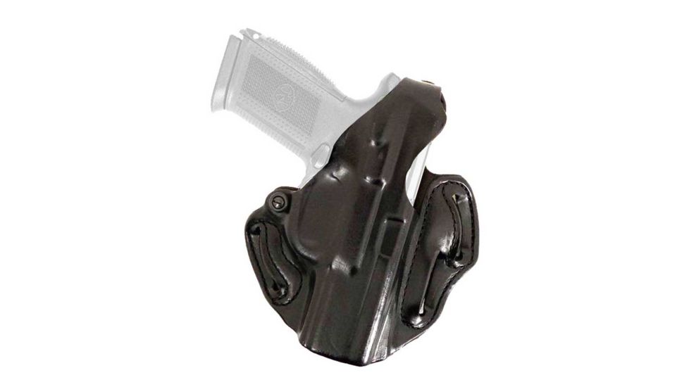DeSantis Thumb Break Scabbard Holster - Right, Unlined, Plain, 3 Slot - FITS For Glock 48, Black, 001BA3NZ0