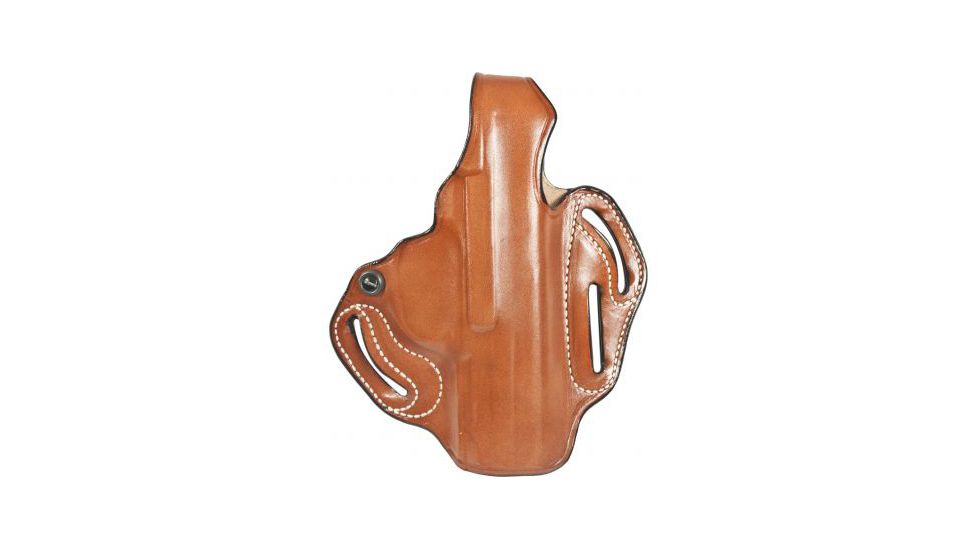 DeSantis Thumb Break Scabbard Holster, FN FNS-40/FN FNS-9/FN FNX-40/FN FNX-9, Left, Plain, Tan, 001TB30Z0