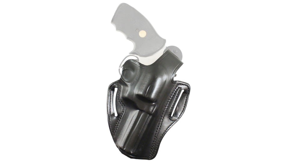 DeSantis Thumb Break Scabbard OWB Paddle Holster, S&amp;W M&amp;P Shield X W/ W/O Red Dot Sight, Left, Black, 001BBA09Z0