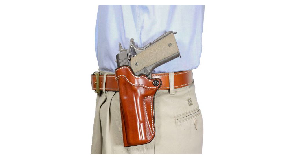 DeSantis Top Cop 2.0, Left Hand, Fits Glock 17,22,31, Tan 139TBB2Z0