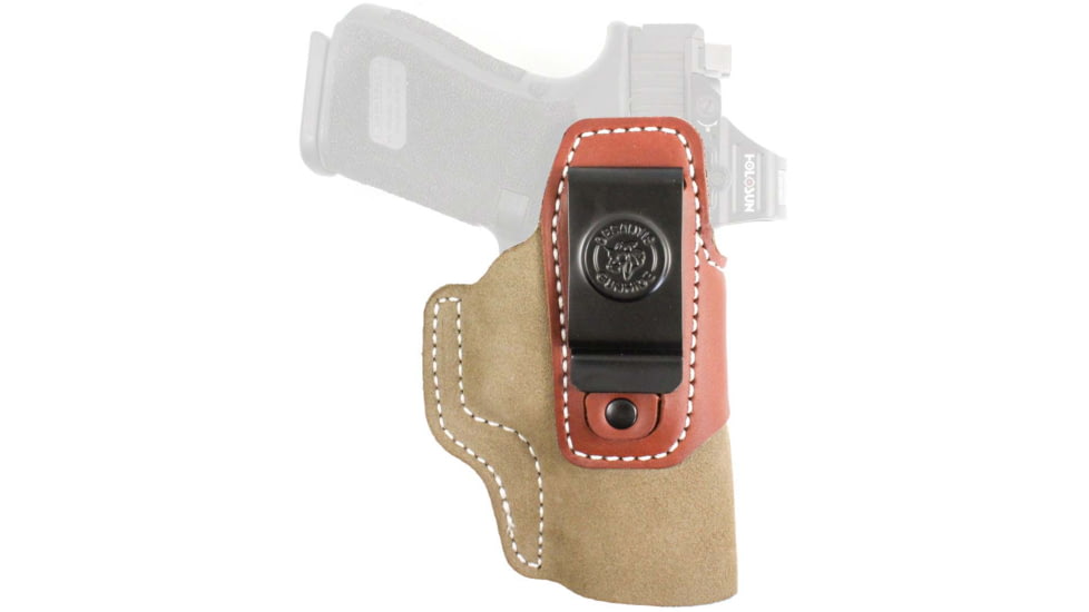 DeSantis Transit Leather IWB Holster, Ruger, Ambidextrous, Kydex, Natural, 215NJ7FZ0