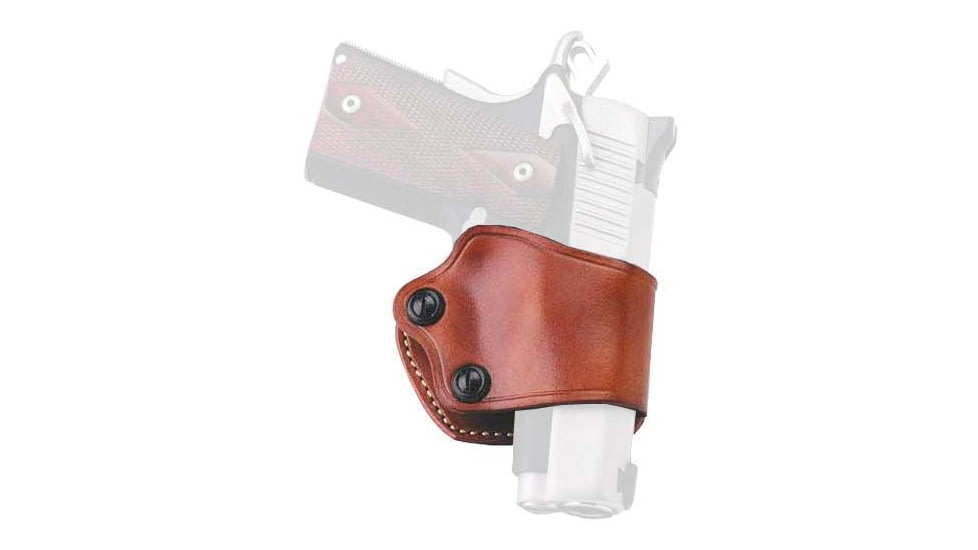 DeSantis Yaqui Slide Leather Belt Holster, Fits Most Single Action Autos, Right Hand, Plain, Tan, 023TASAZ0