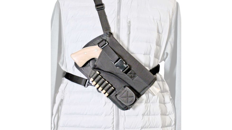 DeSantis Yukon Hunting Rig for Large Scopeless Revolvers, Black, Left Hand, M72BBLRZ0
