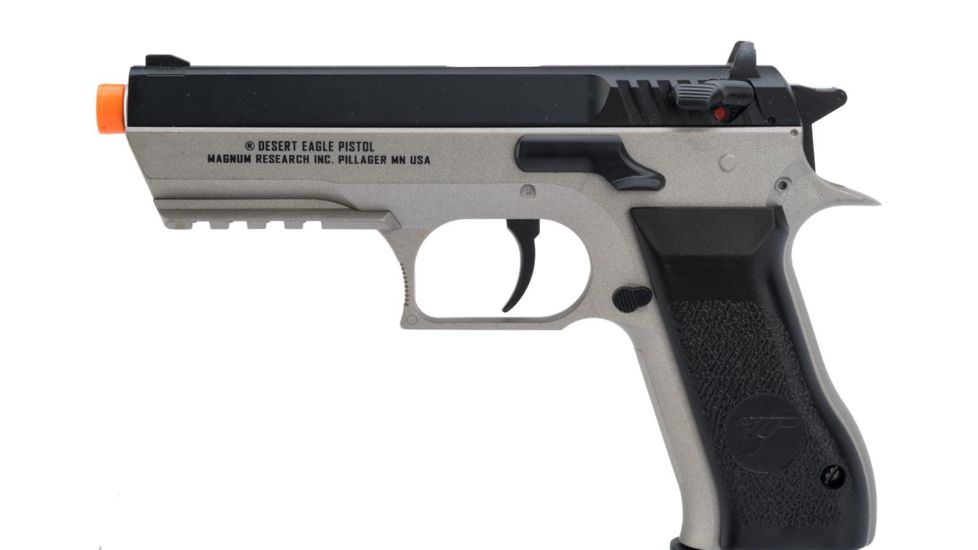 Desert Eagle Magnum Research Baby CO2 Non-Blowback Airsoft Pistol, Black/Grey, Medium, 950302-US