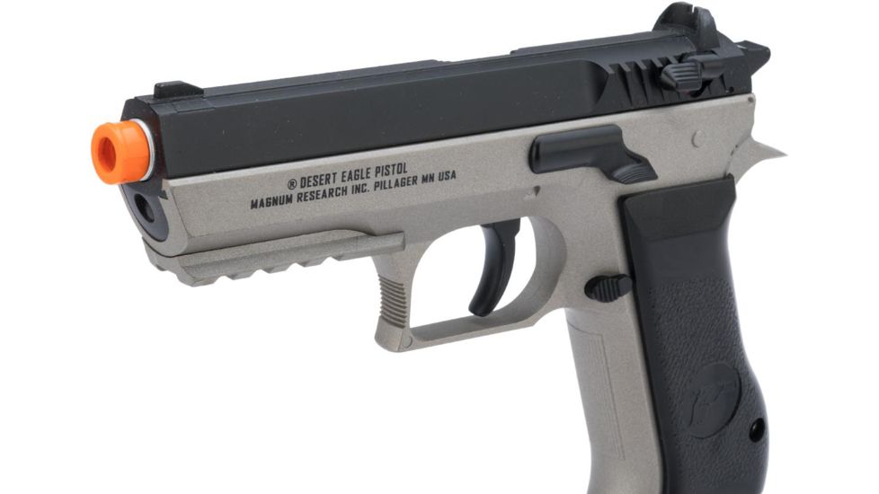 Desert Eagle Magnum Research Baby CO2 Non-Blowback Airsoft Pistol, Black/Grey, Medium, 950302-US
