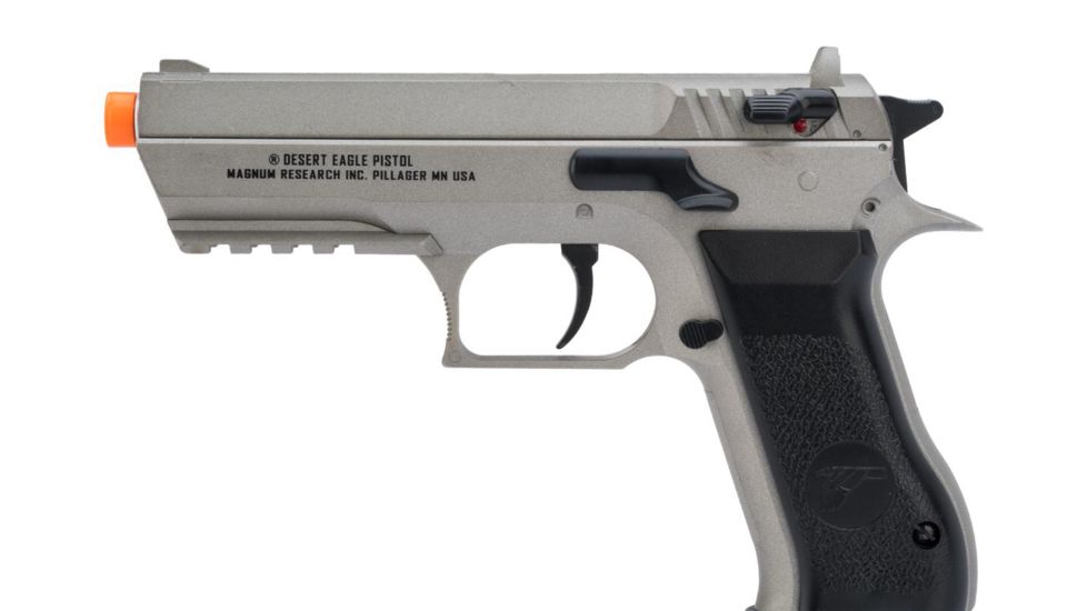 Desert Eagle Magnum Research Baby CO2 Non-Blowback Airsoft Pistol, Grey, Medium, 950301-US