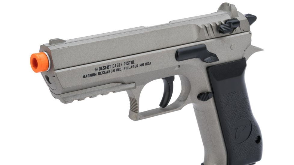 Desert Eagle Magnum Research Baby CO2 Non-Blowback Airsoft Pistol, Grey, Medium, 950301-US