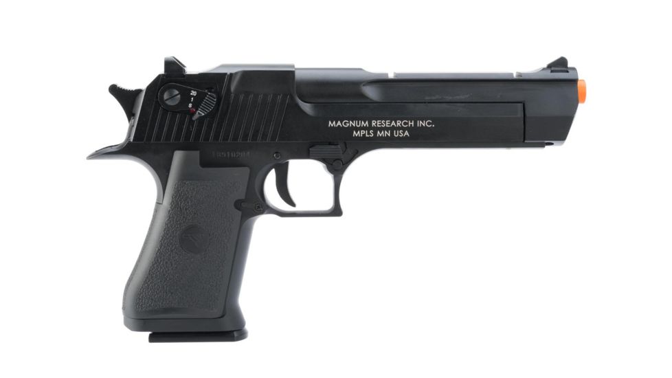 Desert Eagle Magnum Research Licensed CO2 Gas Blowback Airsoft Pistol, Semi/Full, Auto, Metal by KWC, Black, Medium, 90505C / 090505