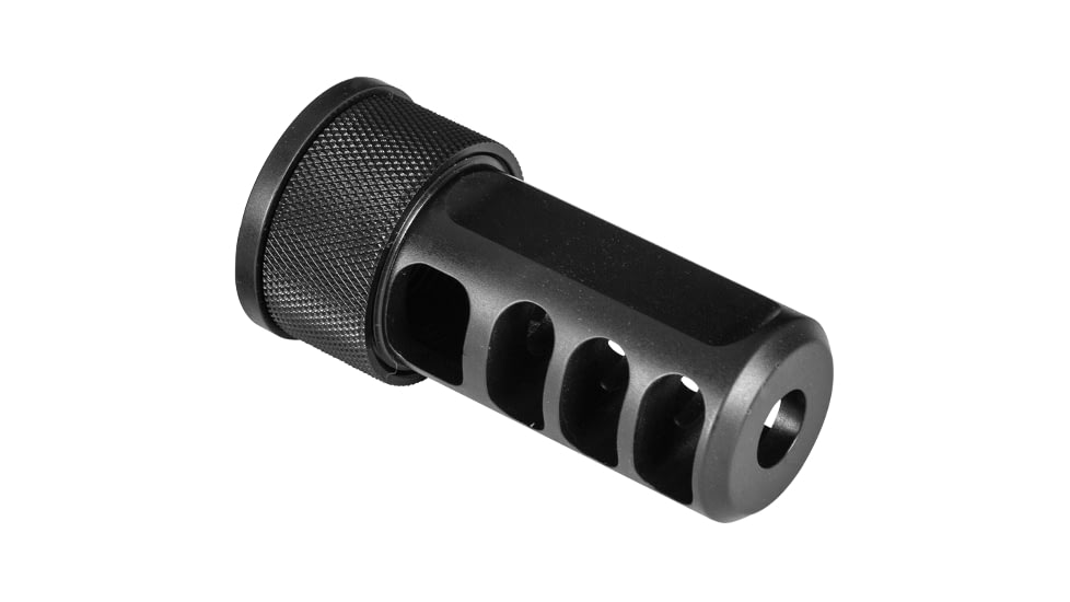 Desert Tech HTI Muzzle Brake Kit, .375 Cheyenne Tactical, Black, ACC0110