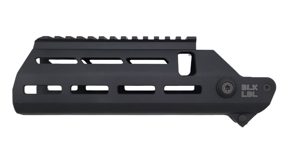 Desert Tech MDRX BLK LBL ALX 16 Handguard, no bipod, Black, ACC0284