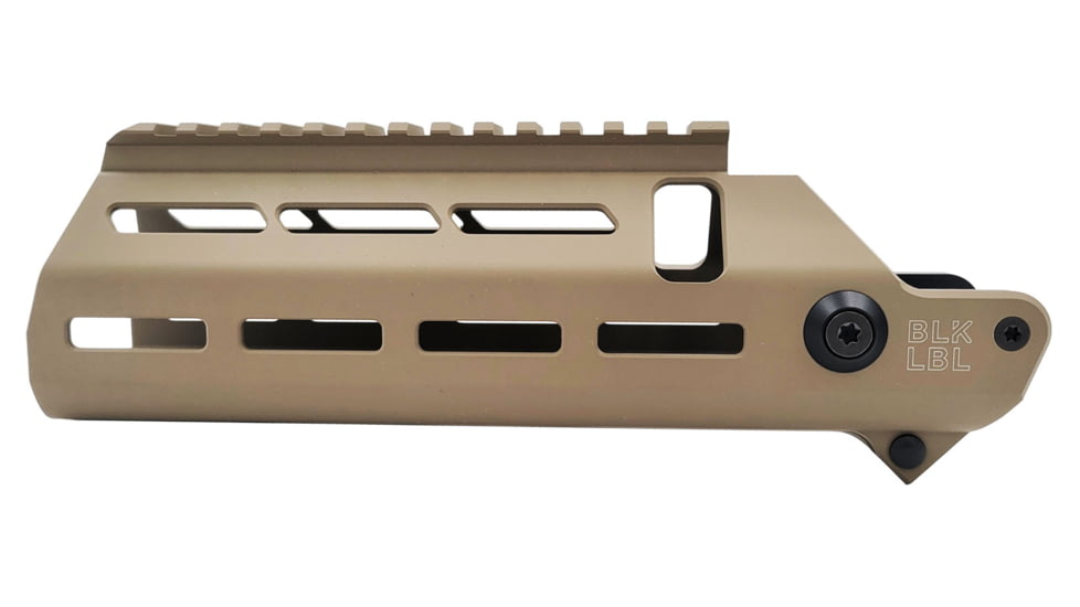 Desert Tech MDRX BLK LBL ALX 16 Handguard, no bipod, FDE, ACC0283