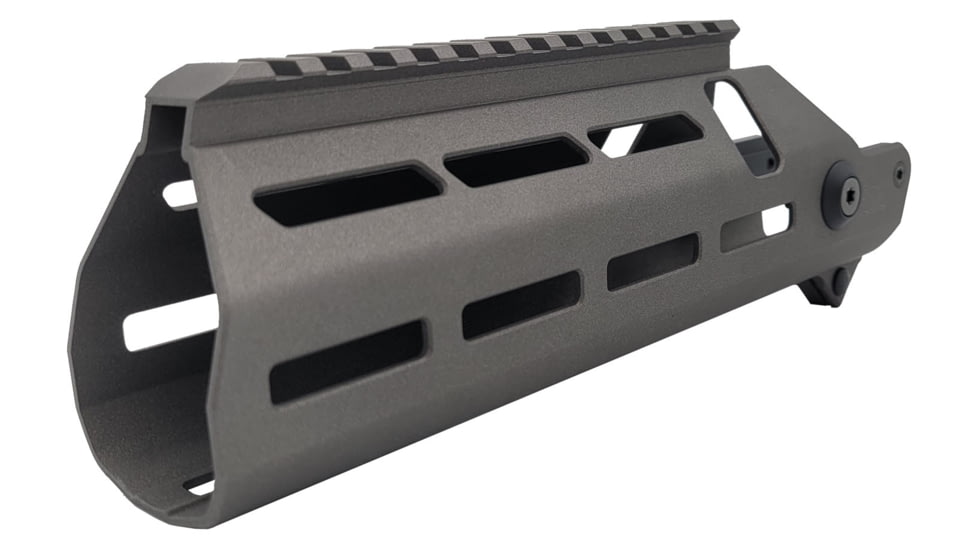 Desert Tech MDRX BLK LBL ALX 16 Handguard, no bipod, Tungsten, ACC0284-T