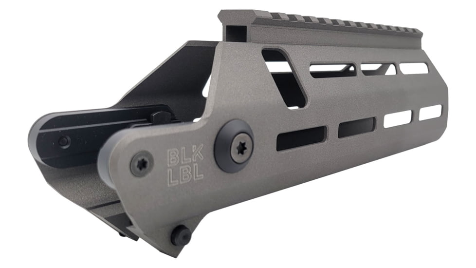 Desert Tech MDRX BLK LBL ALX 16 Handguard, no bipod, Tungsten, ACC0284-T