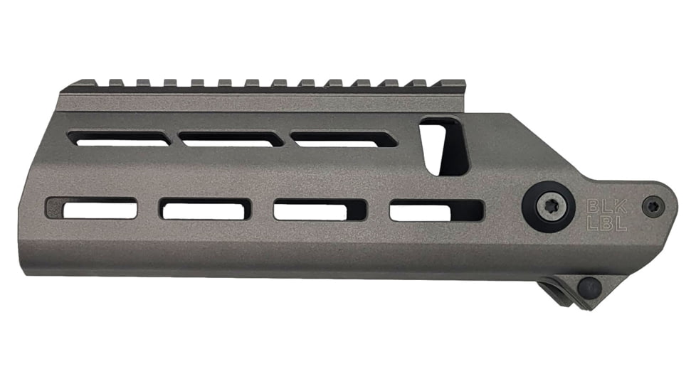 Desert Tech MDRX BLK LBL ALX 16 Handguard, no bipod, Tungsten, ACC0284-T