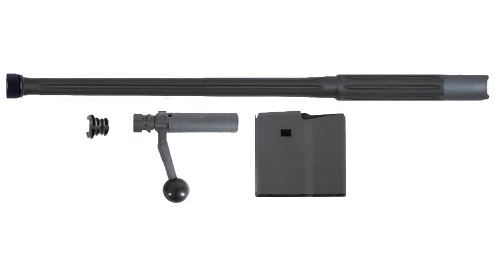 Desert Tech SRS A2 Caliber Conversion Kit, 6.5mm Creedmoor, 18in, 6 Rounds, Black, 18, SRS-CK-D18R-6RD