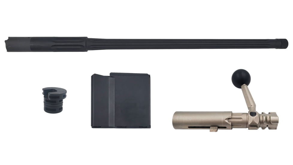 Desert Tech SRSA1 Conversion Kit, .308 Winchester, 22in, Left Hand, 6 Round, Black, SRS-CK1-C22L
