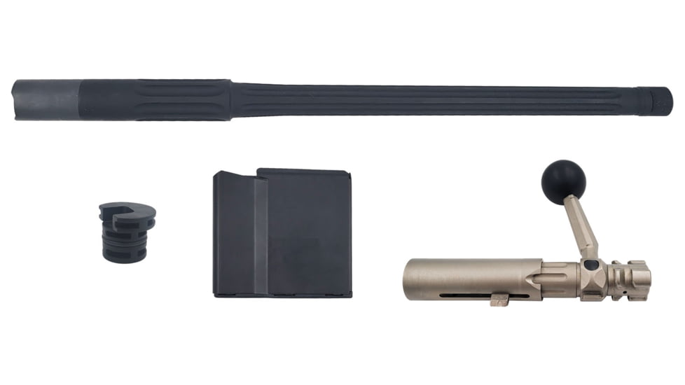 Desert Tech SRSA1 Conversion Kit, 6.5mm Creedmoor, 18in, Left Hand, 6 Round, Black, SRS-CK1-D18L