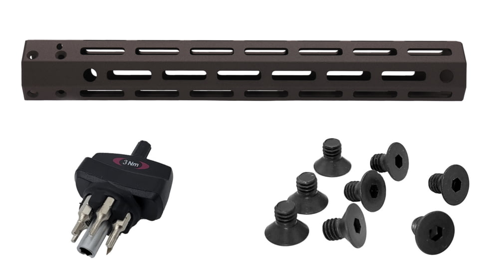 Desert Tech SRSA2 Forearm Kit, Standard Length, Tungsten, ACC0169-T