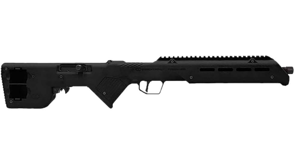 Desert Tech TREK-22 Rifle, .22 Long Rifle, 18 inch Barrel, 10 Round Magazine, Black, TRKRF2218BLK-FRRMPG