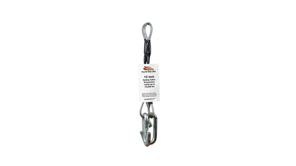 Dethmers Manufacturing Company Demco Safety Cable Extensions, 12in, 9523064