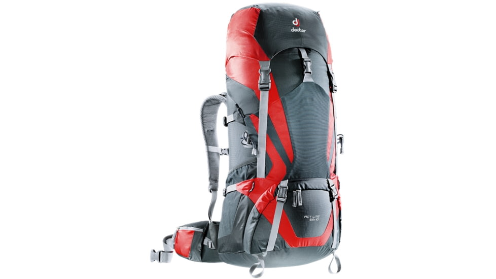 Deuter ACT Lite 65 + 10 Pack -Granite/Fire