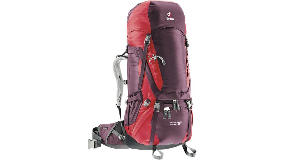 Aircontact 60 / 10 SL Pack -Aubergine/Cranberry
