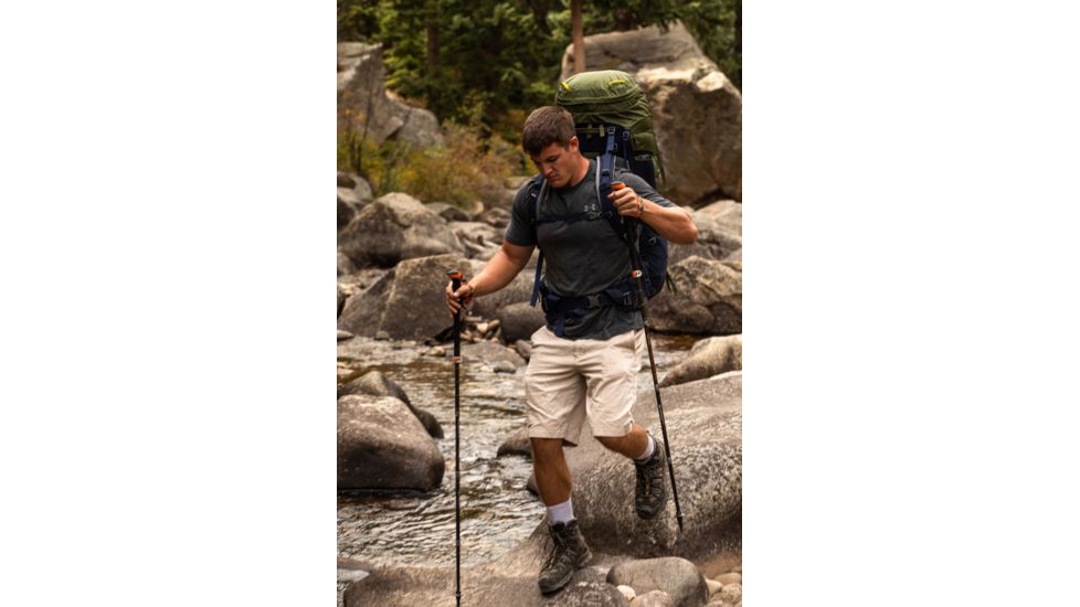Deuter Aircontact 65 + 10 Backpack - Mens, Khaki/Navy, 75L, 332051923250
