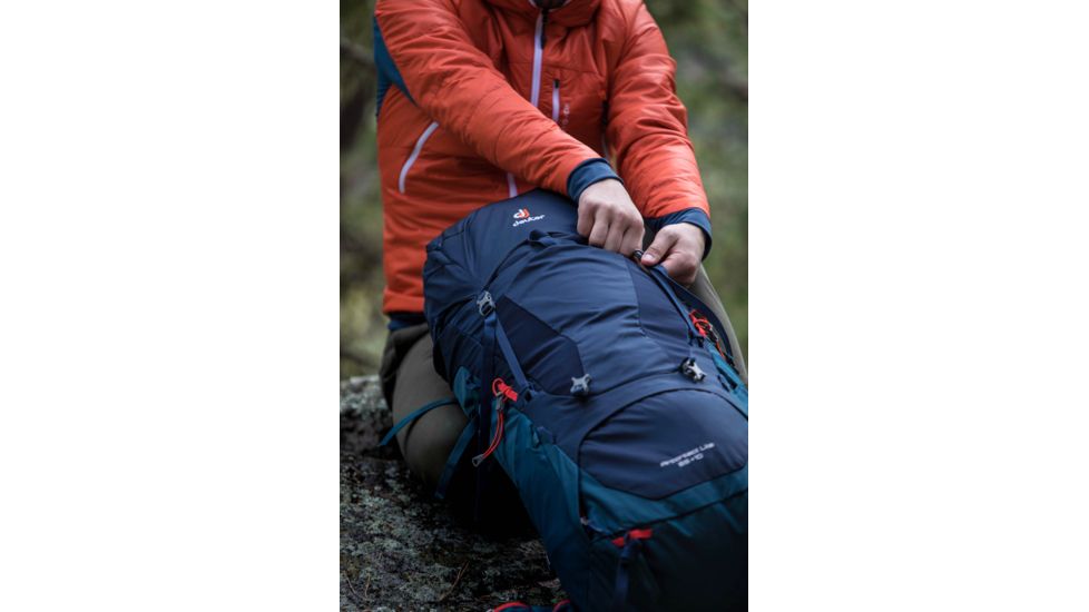 Deuter Aircontact 65 + 10 Backpack - Mens, Midnight/Navy, 75L, 332051933650