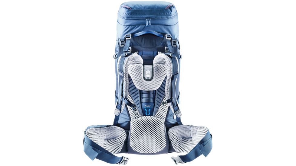 Deuter Aircontact 65 + 10 Backpack - Mens, Midnight/Navy, 75L, 332051933650