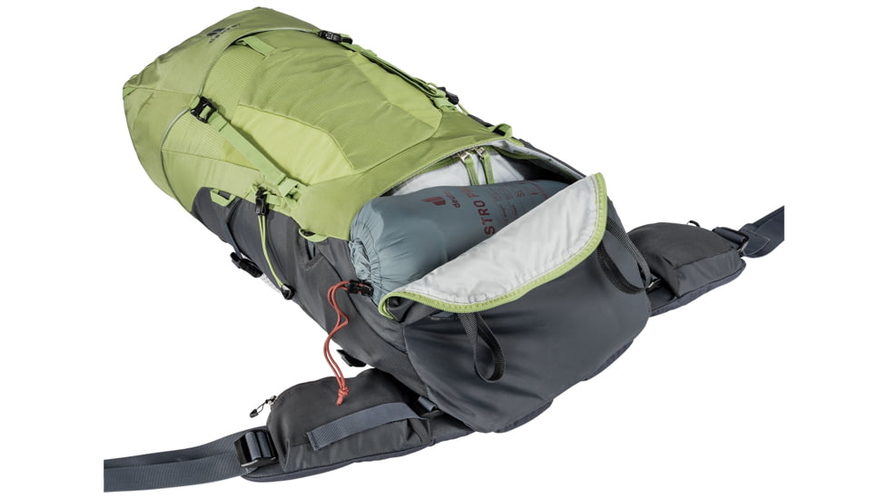 Deuter Aircontact Lite 35 + 10 SL Backpack, Pistachio/Graphite, 35 + 10 Liter, 334022124350