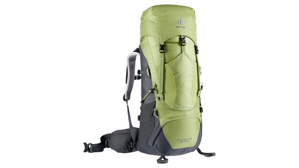 Deuter Aircontact Lite 35 + 10 SL Backpack, Pistachio/Graphite, 35 + 10 Liter, 334022124350