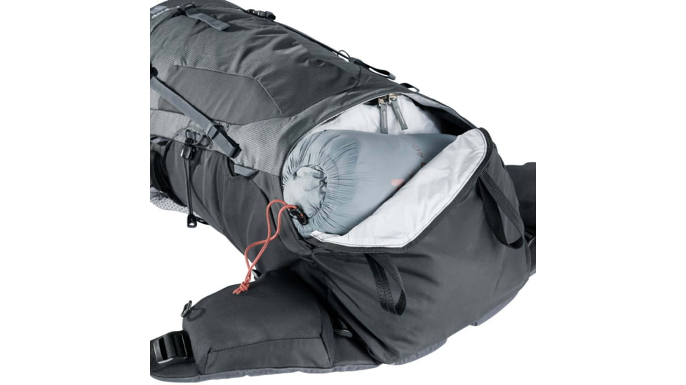 Deuter Aircontact Lite 40 + 10 Backpack, Graphite/Black, 40 + 10 Liter, 334032147010