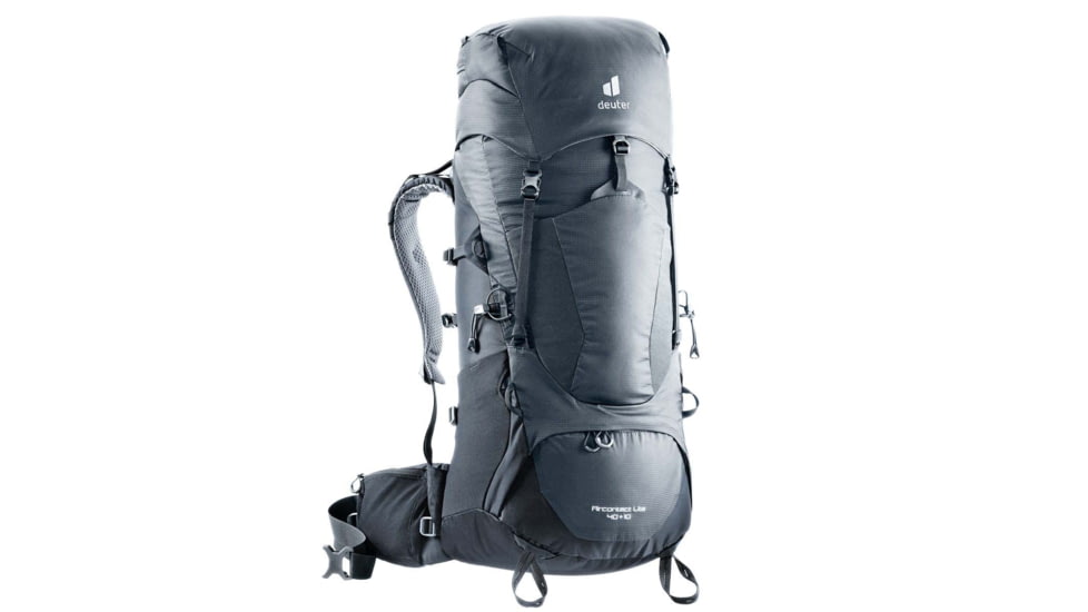 Deuter Aircontact Lite 40 + 10 Backpack, Graphite/Black, 40 + 10 Liter, 334032147010