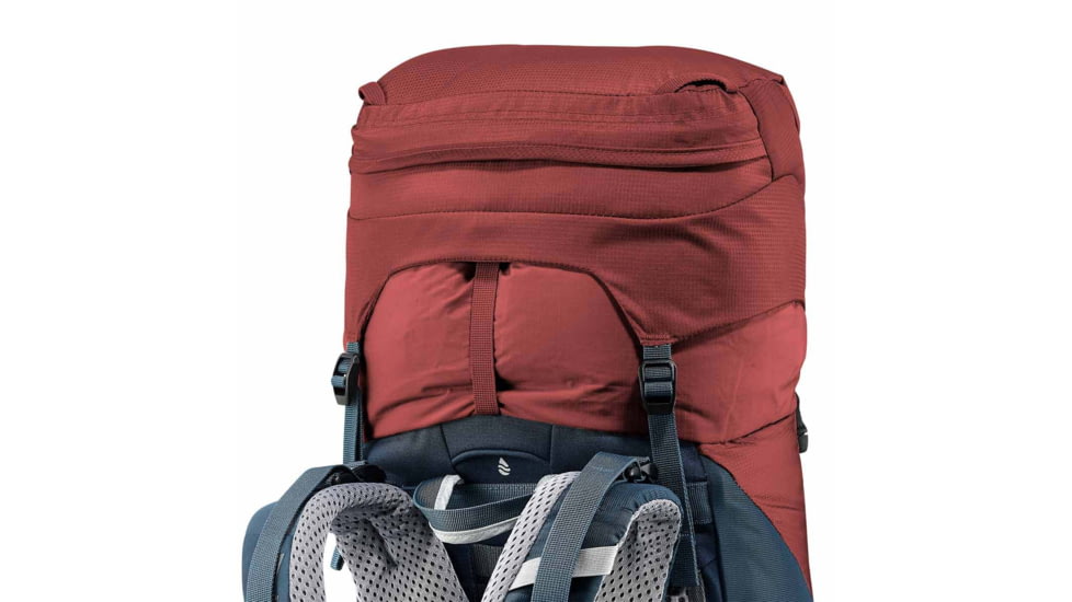 Deuter Aircontact Lite 40 + 10 Backpack, Redwood/Arctic, 40 + 10 Liter, 334032153310