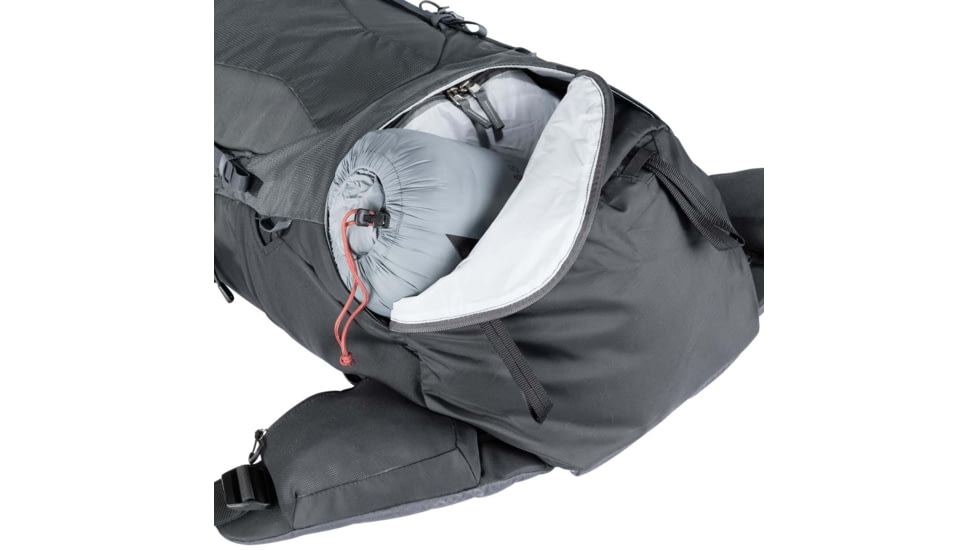 Deuter Aircontact Lite 50 + 10 Backpack, Graphite/Black, 50 + 10 Liter, 334052147010