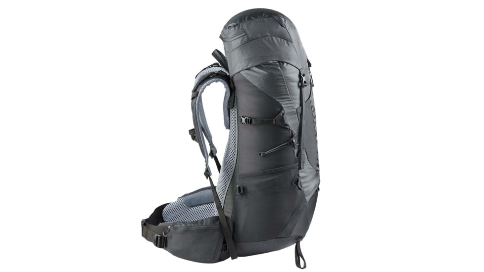 Deuter Aircontact Lite 50 + 10 Backpack, Graphite/Black, 50 + 10 Liter, 334052147010