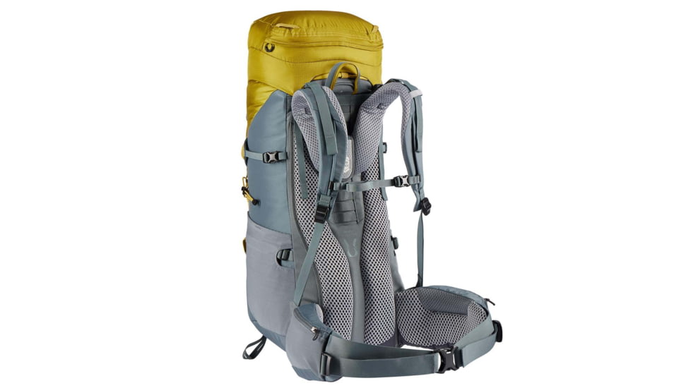 Deuter Aircontact Lite 50 + 10 Backpack, Turmeric/Teal, 50 + 10 Liter, 334052182050