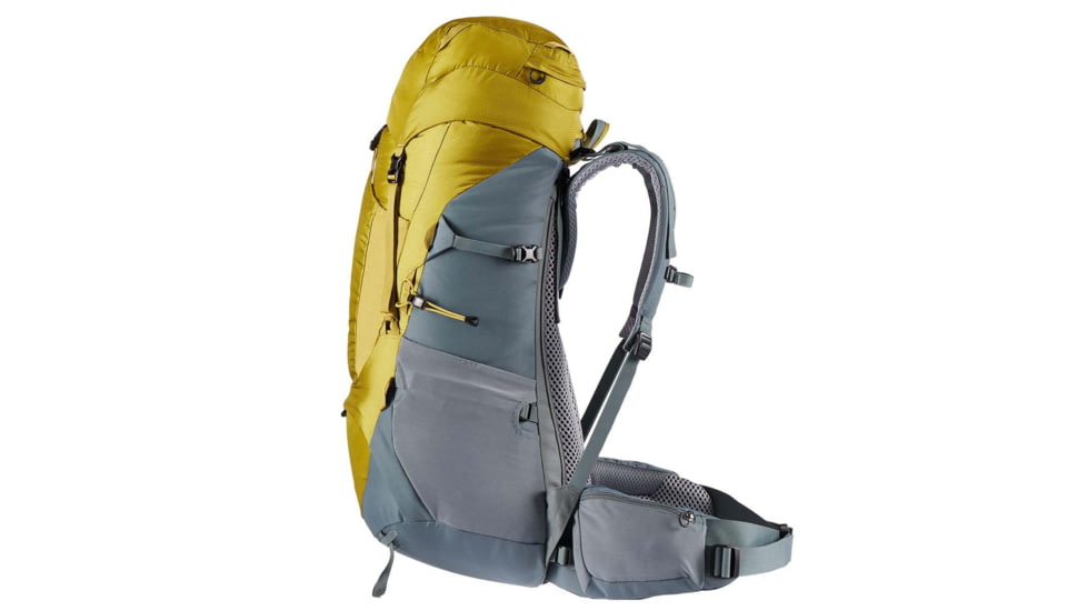 Deuter Aircontact Lite 50 + 10 Backpack, Turmeric/Teal, 50 + 10 Liter, 334052182050